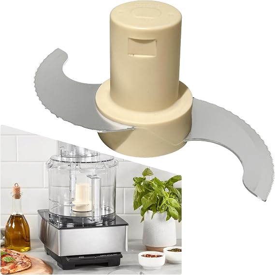 DLC-001TXB Main Stainless Steel Chopping Blade, Compatible with 14 Cup DFP-14BCNY DFP-14BCNR DFP-14N, etc, Replace for DLC-001TXA, DLC-7, CSR Steel Blade