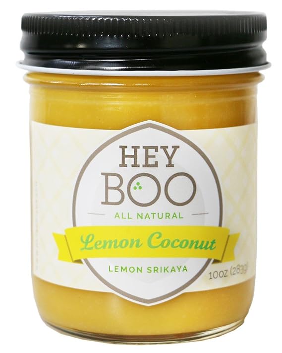 Lemon Coconut Curd - Delicious - Dairy Free - No Corn Syrup - Made in USA, 10 oz (Lemon)