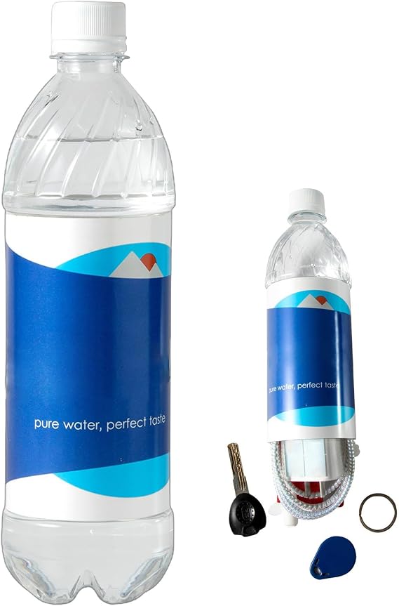 Bottle Safe Secret Container, Hidden Safe Water Bottle, Secret Stash Container For Money, Seamless Design Stash Money Bottlse For Traveling, Camping, Hiking, And Business Trip
