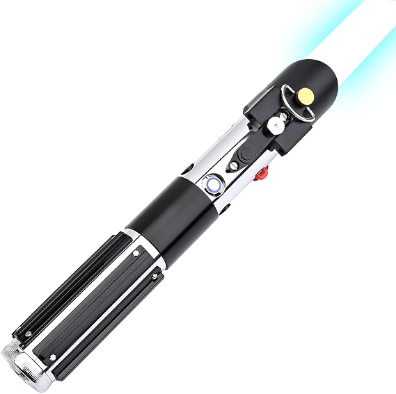 Lightsaber Dueling Light Saber for Adults Metal Hilt with 12 RGB Colors 16 Sound Fonts Smooth Swing Motion Control Rechargeable Force FX Light Sabers Party Cosplay Props