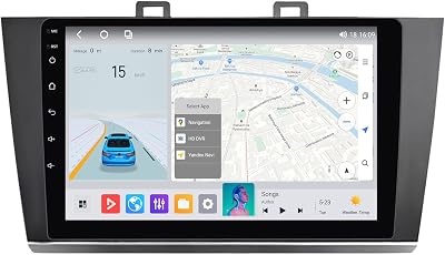 MekedeTech Android Car Radio Stereo GPS Navigation for Subaru Outback Legacy 2015-2022 Head Unit,1280  720 Resolution Touch Screen Upgrade with 4G LTE Wireless CarPlayAndroid Auto,8 core 464G