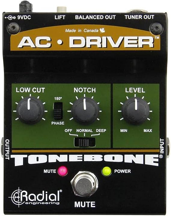 Radial AC Driver Acoustic Preamp