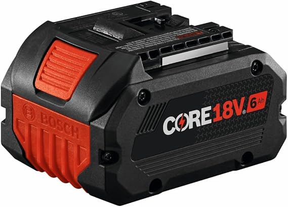 Bosch GBA18V60 18V CORE18V Lithium-Ion 6 Ah High Power Battery
