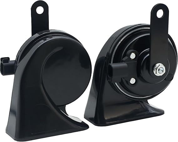 NEOGET 126dB Dual-Tone Car Horn Kit, Dual-Plug Type
