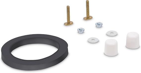 Dometic 385311652 Toilet Base Seal and Mounting Hardware Kit, White