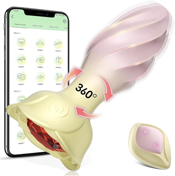 Rotating Massager with Remote Control and APP Integration RB77370