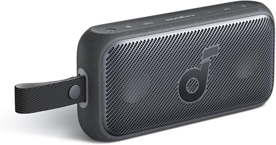 Soundcore Motion 300 by Anker, Bluetooth Speaker, Wireless Hi-Res Portable Speaker, IPX7 Waterproof, BassUp, Bluetooth 5.3, 30W Stereo Sound, 13H Playtime for Home, Shower, Outdoor, and Travel