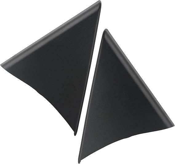 APPERFiT Front Door Upper Trim Panel Triangle Cover Compatible with 2007-2013 Chevrolet Chevy Avalanche Silverado Suburban Tahoe, GMC Sierra Yukon Replaces 25857289 25857294