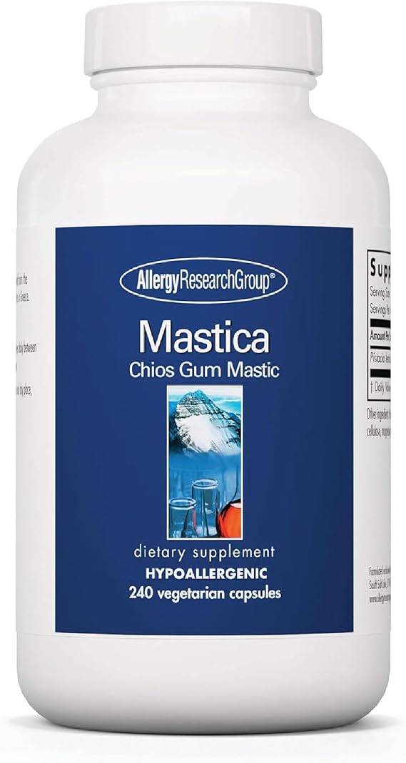 ARG Mastica Chios Mastic Gum Resin Digestive, 240 Capsules
