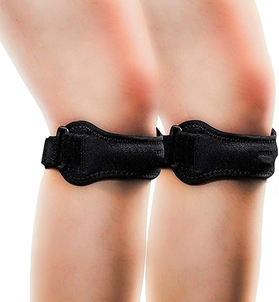 Aputue Patella knee strap, Knee Pain Support, Adjustable Knee Pad Patella Support Tape for Running, Walking, Volleyball, Basketball and Jumping Movements
