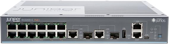 Juniper Layer 3 Switch (EX2200-C-12P-2G)