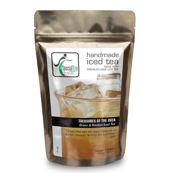 Special Tea Treasures of the Inca, Iced Green Tea Makes 1 Gallon