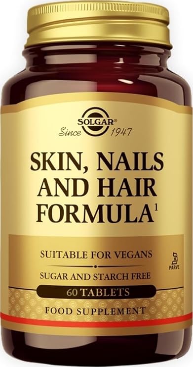 SOLGAR, Skin, Nails & Hair Tablets, 60 Count