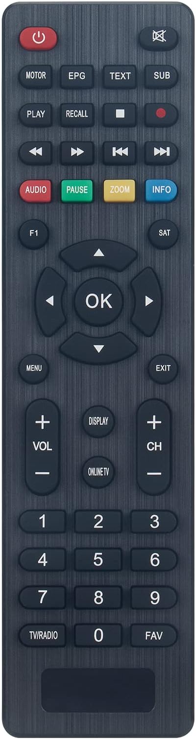 Replace Remote Control Fit for ISTAR Korea X1500 X2200 X25000 | X50000 X60000 X70000 X40000 X35000 A7000 A7500 A9000 A8000 A8500 A9700 A65000 ZEED222 ZEED333 A1600 ZEED4 EED222