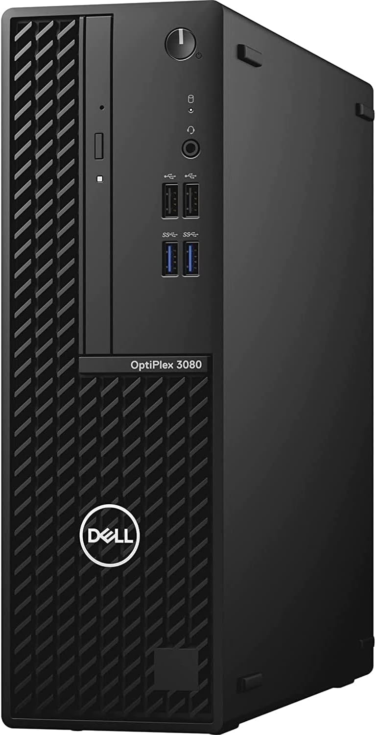Dell OptiPlex 3000 3080 Desktop Computer - Intel Core i5 10th Gen i5-10505 Hexa-core 6 Core 3.20 GHz - 16 GB RAM DDR4 SDRAM - 256 GB NVMe M.2 PCI Express M.2 SSD - Small Form Factor - Black