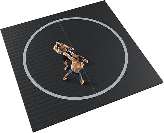 Wrestling Mat, Durable Judo Mat, Jiu Jitsu Mats for Home & Gym, Roll-Up Design for Martial Arts & BJJ Training
