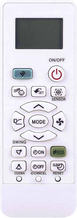 CRMC-A967JBEZ Replace A/C Remote Controller Compatible with Sharp AC Unit