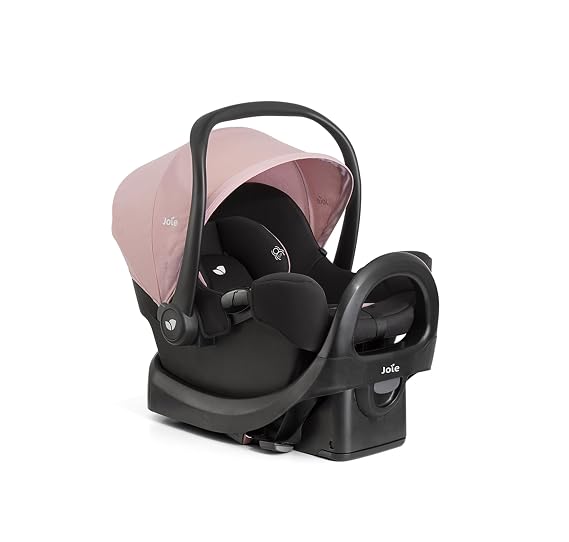 Joie Baby Rue Infant Car Seat & Anti-Rebound Base, Lightweight