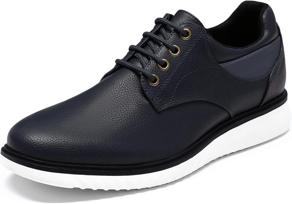 Allthemen Mens Business Leather Lace Up Shoes Formal Oxfords