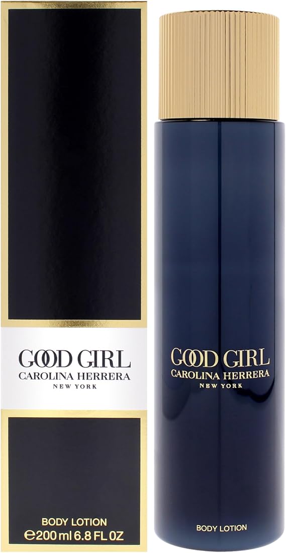 Carolina Herrera, Good Girl Body Lotion 200ml | Lightweight Perfumed Moisturizer for Women with Tuberose, Jasmine, Tonka Bean &amp; Almond - Smooth Silky Skin