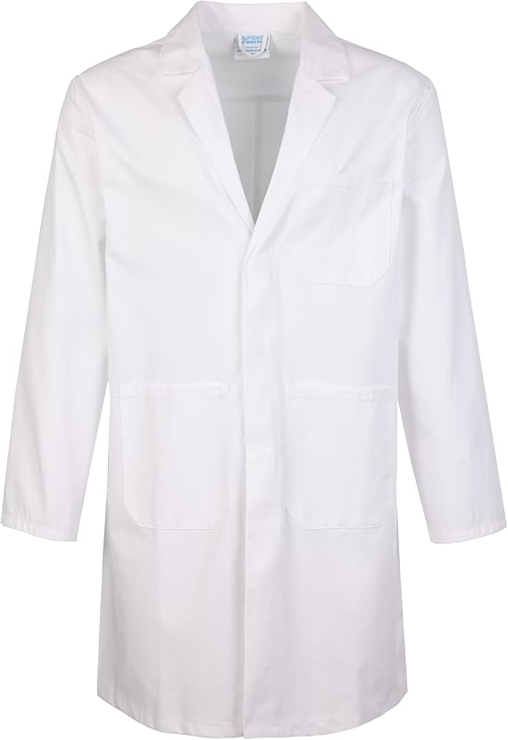 FORT - Warehouse Jacket - White Lab Jacket - XS - Unisex - 240gsm