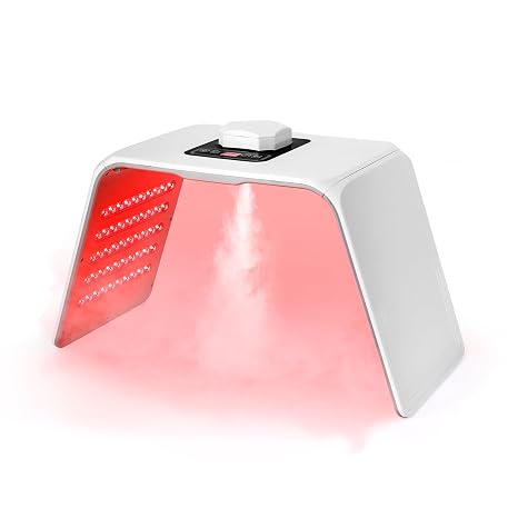 LED Face Mask 7 Colours Foldable LED Light Therapy Mask with Red Light