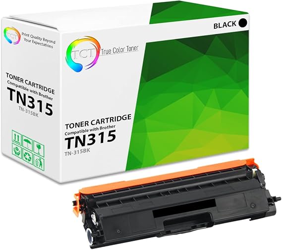 TCT TN315 Compatible Black Toner Cartridge for Brother TN315BK
