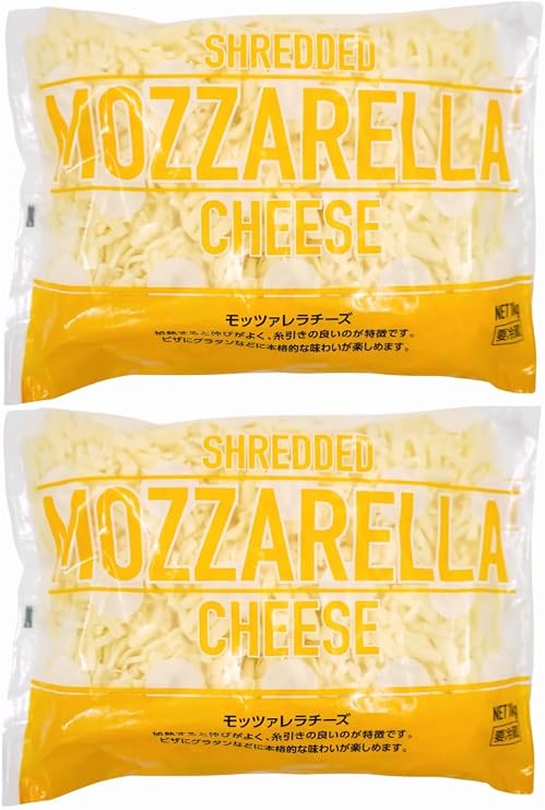 Costco Murakawa Mozzarela Shredded Cheese, 35.4 oz 1,000 g x 2