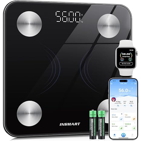 INSMART Bathroom Weighing Scales For Body Weight with APP