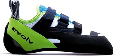 Evolv Supra Climbing Shoes - WhiteNeon Green 11