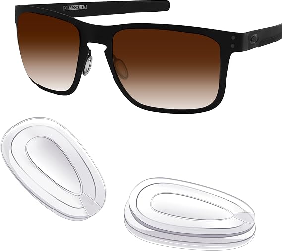 Mryok Replacement Nose Pieces Nose Pads for Oakley Holbrook Metal Sunglass - Options