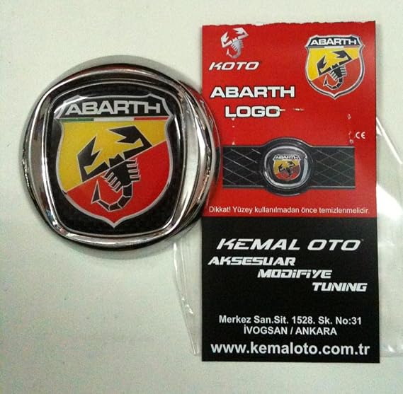 Fiat Linea Abarth Logo Ön Arka Takım