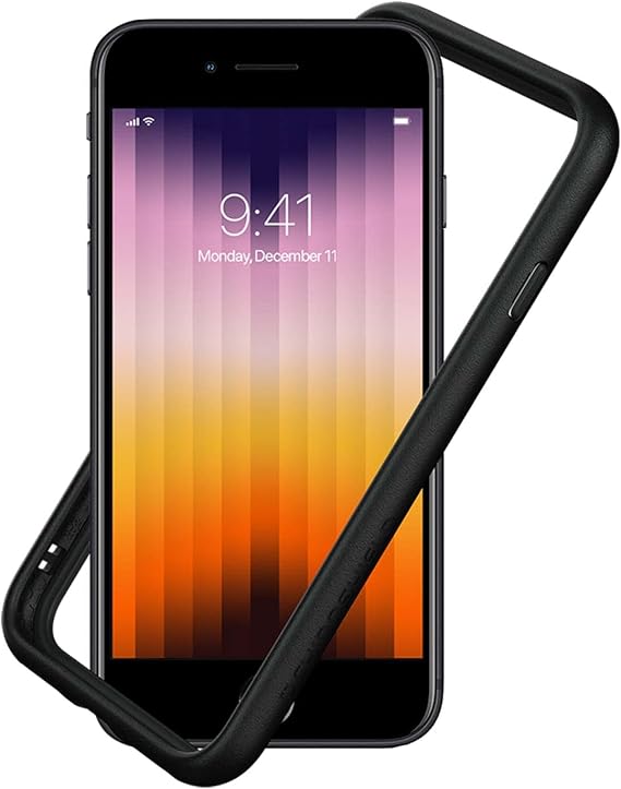 RhinoShield Mod NX Bumper Phone Case for iPhone SE 3 / SE 2/8 / 7 | Bumper Case without Backplate, Ultra-Slim Design, Minimalist Style, Military Grade Drop Protection