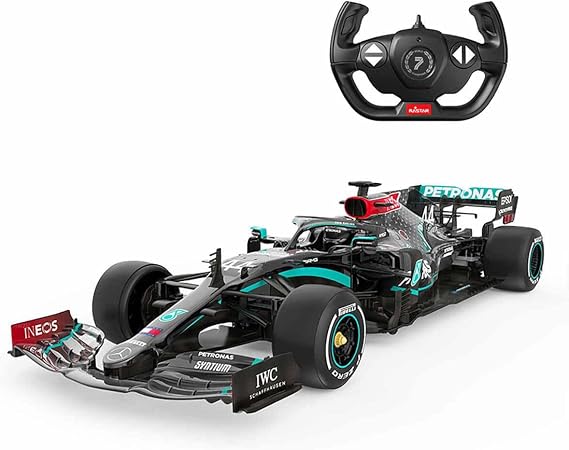 ZMZ F1 Remote Control Car 1:12 Scale Large Size F1 RC Car Officially Licensed RC Series Mercedes-AMG F1 W11 EQ, Suitable RC Cars for Adults & Kids, Halloween Christmas Birthday Gifts for Kids (Black)