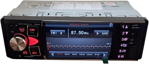Navigold DS-422 4.1 İnç Ekranlı Bluetooth/USB/SD/FM Oto Teyp (Geri Görüş Kamerası Dahil)