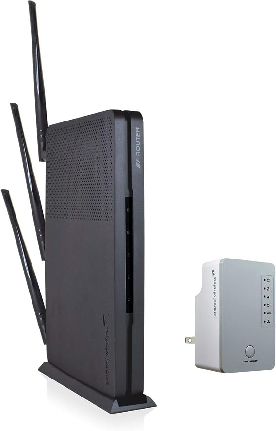 B1912 Ultra Fast Wi-Fi Router AC1900 and Wi-Fi Range Extender AC1200