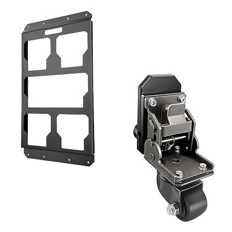 Milwaukee Front Wheel Kit for Packout Rolling Tool Box & Mounting Plate