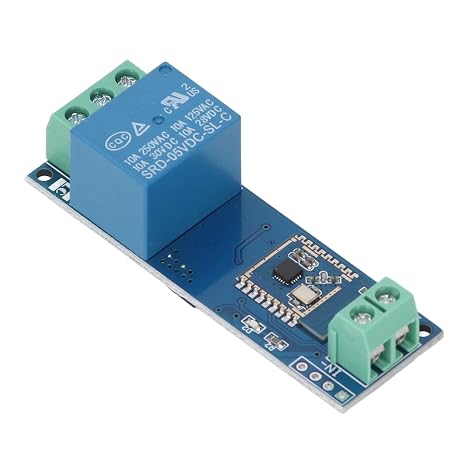Bluetooth Relay Module, DC5-35V Mobile Phone Bluetooth Proximity Switch, Remote Control Switch Relay Module Unlock Automatic Sensing Smartphone
