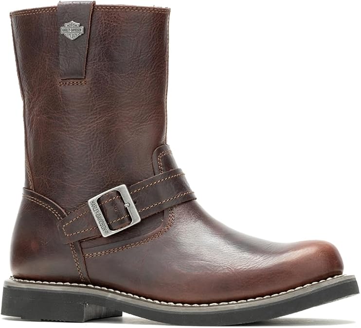 Harley-Davidson Footwear Mens Dallam Engineer Motorcycle Casual Boots Ankle