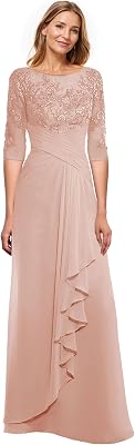 JAEDEN Mother of The Bride Dresses Lace Long - Mother of Groom Dresses for Wedding 2026