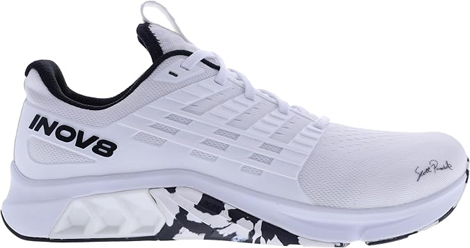 INOV8 F-Lite Max Women's Lifting & Cardio Gym Shoe - White/Multi Scott Panchik Signature - 8 Wide