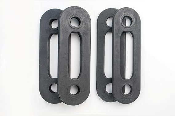 Replacement Band Set for Body by Jake Machines- 70lb Total Weight- 2 Pairs (2) 25lb Bands + (2) 10lb Band