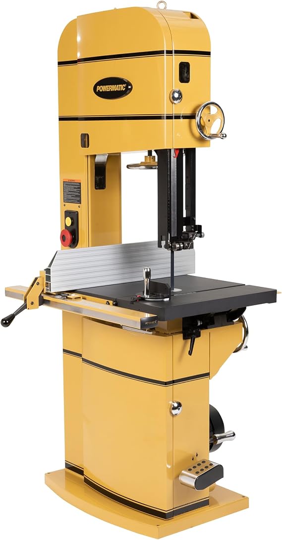 Powermatic ArmorGlide 18-Inch Woodworking Bandsaw, 5 HP, 230V 1Ph (Model PM1800BT)