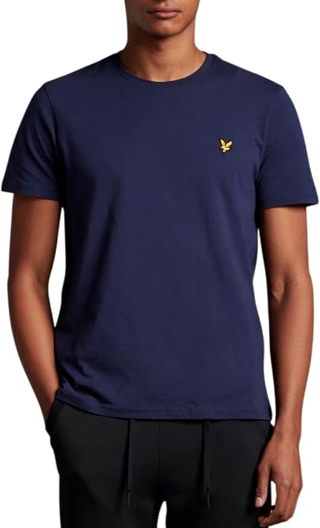 Lyle & Scott Plain T-Shirt - Navy-S