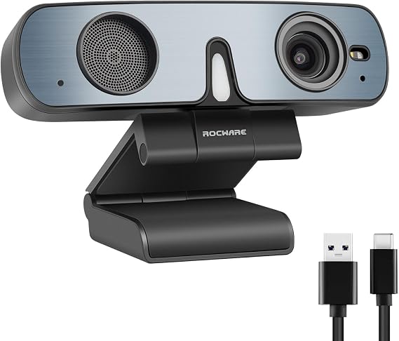 RC28 Webcam for Online Teaching, Clear Voice, 1080p60fps