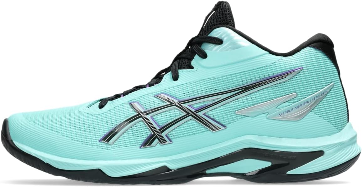 ASICS Men's Netburner Ballistic FlyteFoam Mid Top 4 Volleyball Shoes