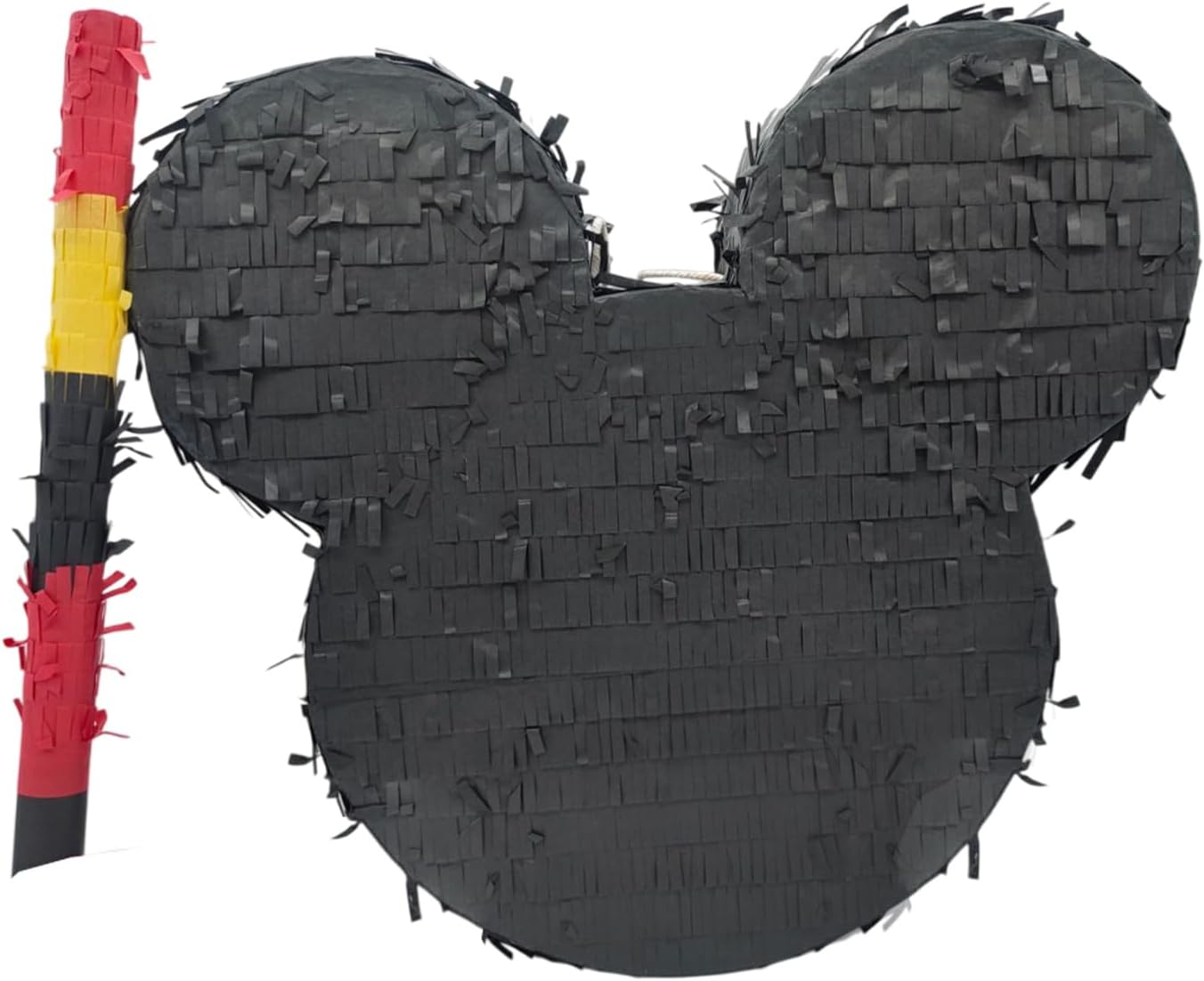 APINATA4U 17.5 Mouse Ears Pinata Kit - Perfect for a Magical Mouse Theme Birthday Party in Classic Black! Includes Stick and Confetti for Extra Fun