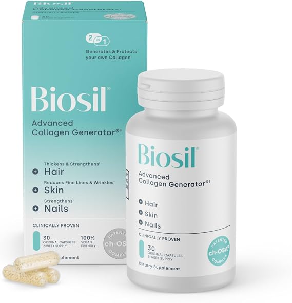 Biosil Collagen Booster Supplement - 30 Original Capsules