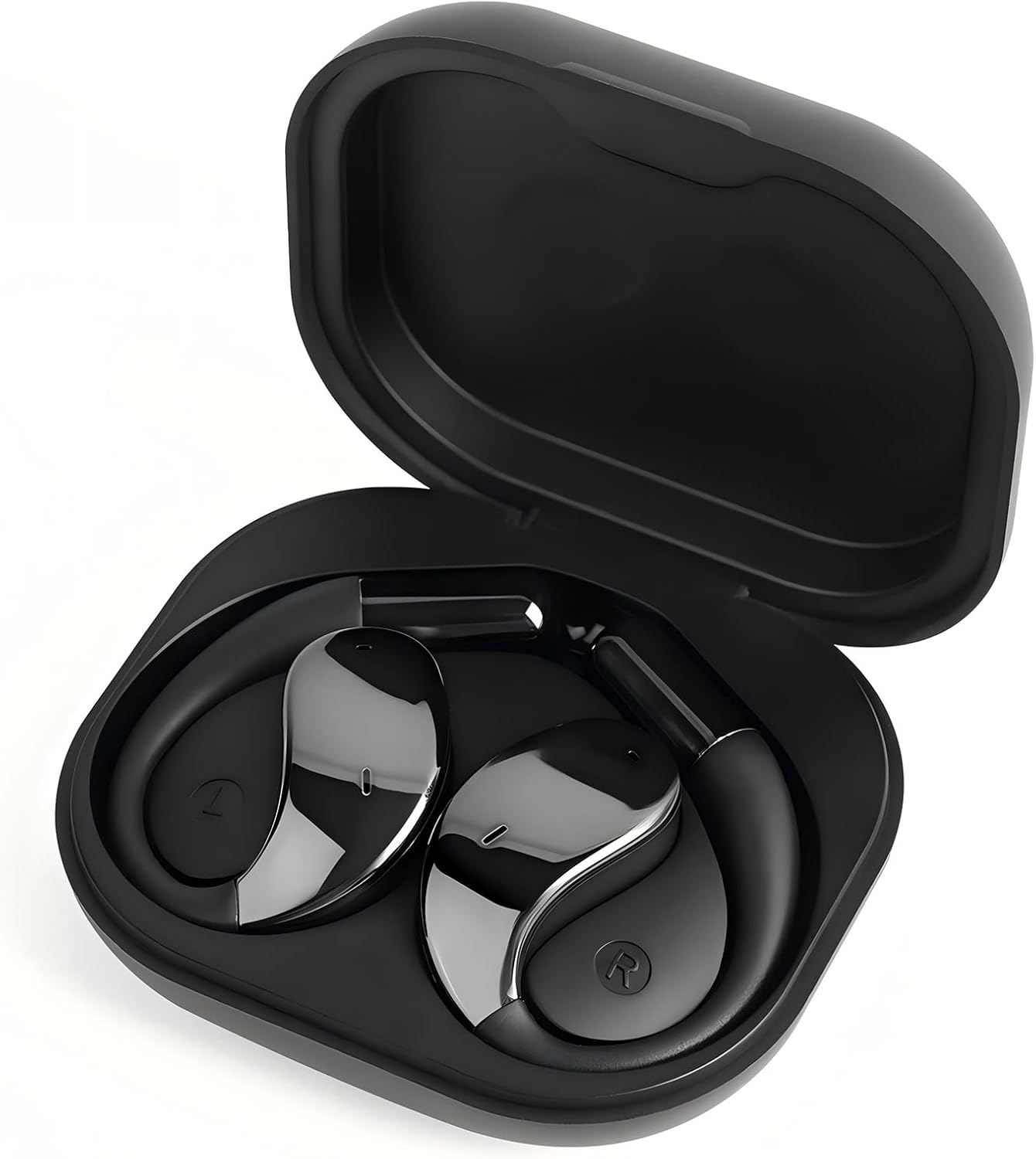 AI Translation Earbuds Real Time, Support Over 100 Countries Language Interchange, for Travel, Business, Learning Communication, ISO and Android System Universal