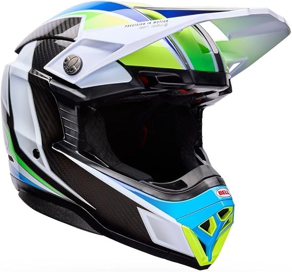 Bell Helmets Moto-10 Spherical - White/Blue, X-Large